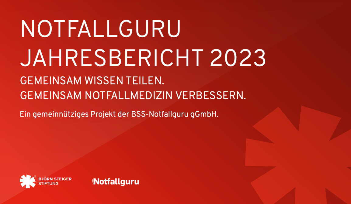 Der Notfallguru Jahresbericht 2023