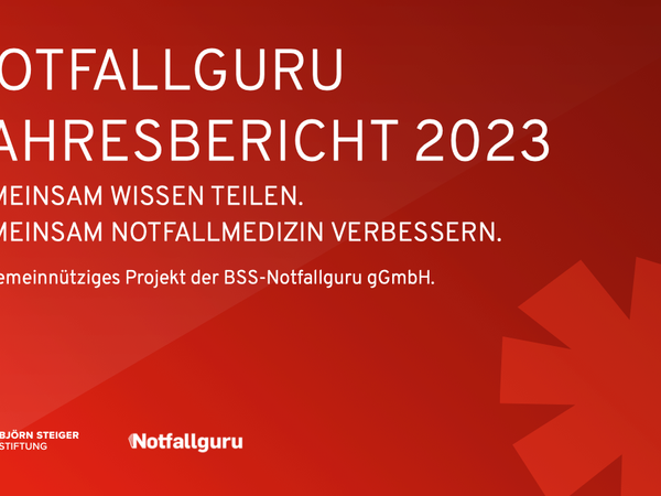 Der Notfallguru Jahresbericht 2023